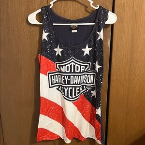 Harley-Davidson Stars and Stripes Tank Top